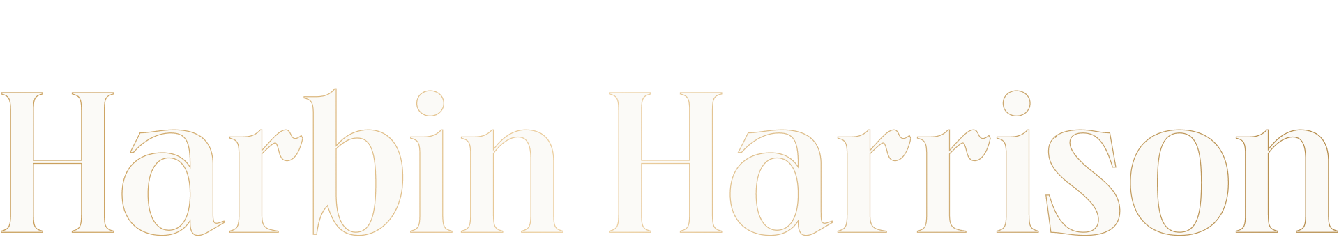 Harbin Harrison